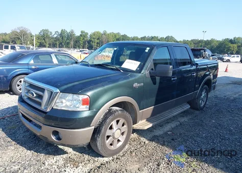 2006 Ford F-150 Lariat/Xlt из США, поврежденный, VIN 1FTPW12586KB16586